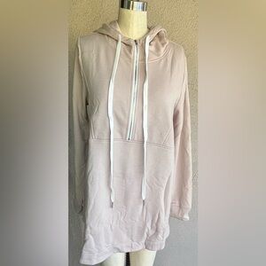 Hello MIZ Peach Maternity Hoodie